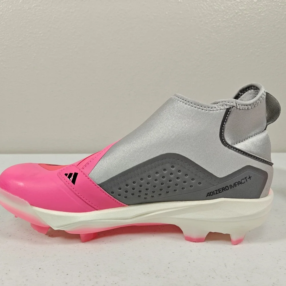 Adidas Adizero Impact+ TPU BSB Baseball Cleats Mens Size 7.5 Pink IF3353 NEW